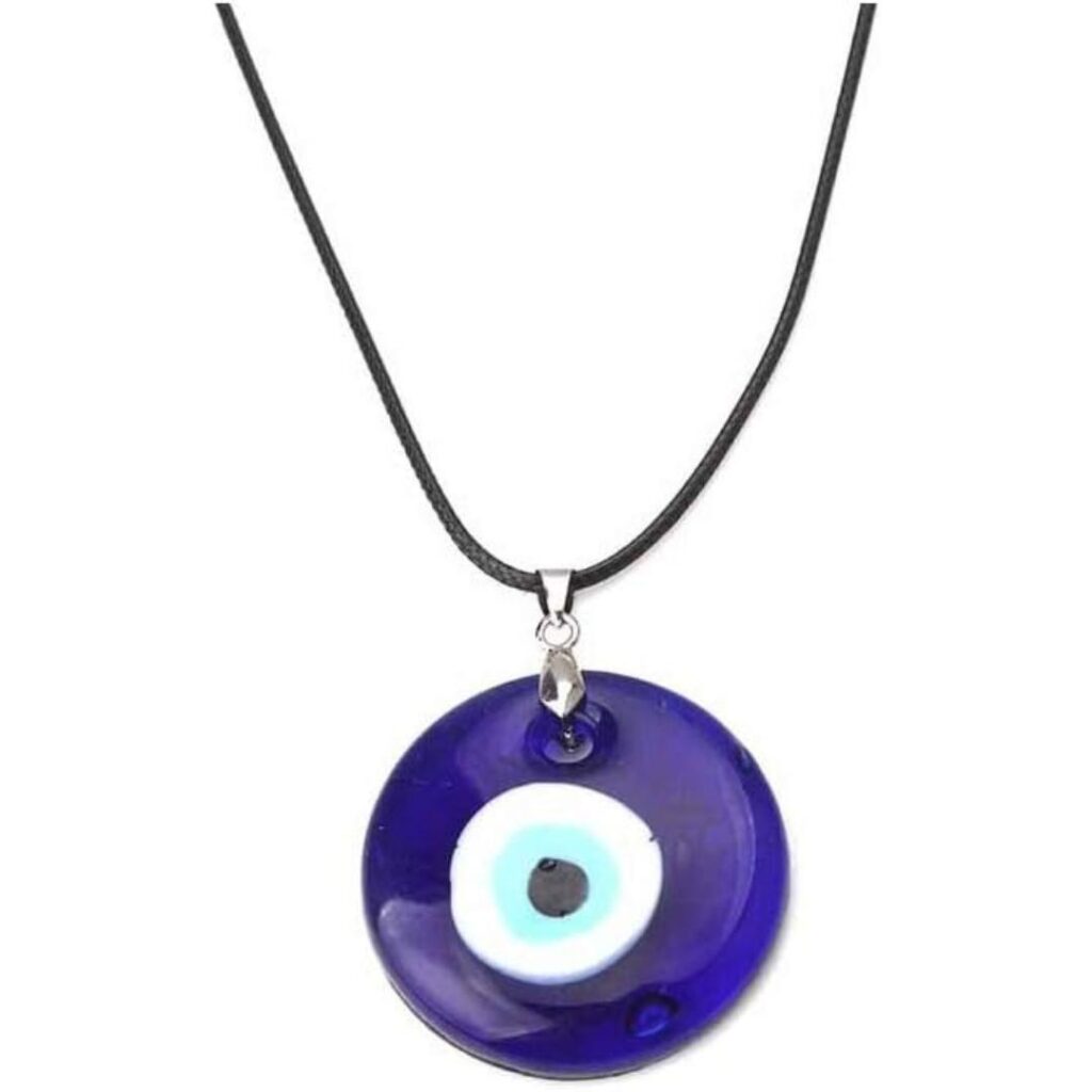 The Spiritual Lotus Caiyao Evil Eye Pendant Necklace